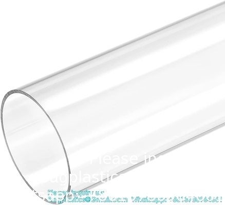 Polycarbonaat rigide buizen, wanddikte PETG-buis, helder DIY acrylbuis Lexanbuizen Onbreekbaar