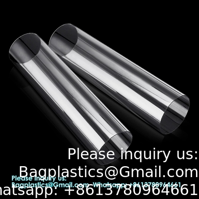 Acrylbuis, doorzichtige plastic buisbuis 15,5 'lengte Doorzichtige PVC-buis Ronde polycarbonaatbuis chemisch bestand