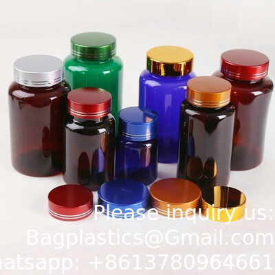 Frosted/Matte 100ml/150ml/200ml/250ml PET Luxury Empty Plastic Vitamin Dietary Supplement Eco-Friendly Recyclable Custom Bottle