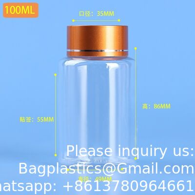 Plastic Sample Bottles With Screw Cap, Liquid Containers With Lid For Lab Reagent Sample Medicine Pill Water Storage, Travel Bottles
