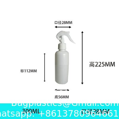 Plastic Spray Bottles Empty Spray Bottle 16.9oz/500ml 2 Pack Heavy Duty Spraying Bottles Mist/Stream Water Bottle For Cleaning Solutions, Essential Oils, Hair (Clear)