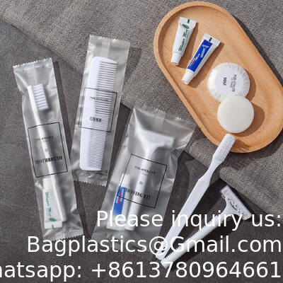 Hotel Toiletries Kit Basic Cleaning Travelling Set Portable Disposable Hotels Amenities Set, Travel Toothbrush Kit, Shaving Kit, Dental Kit, Vanity Kit, Comb, Slipper, Hotel Supplies,