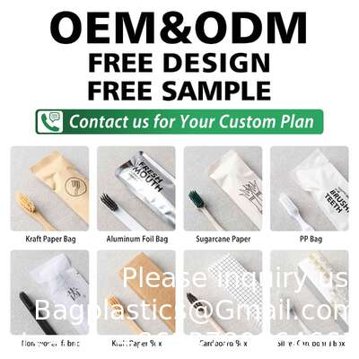 Eco Gastenvoorzieningen Hotel Tandkit, Scheerset, Kam, Vanity Kit, Douchemuts En Naaisetje Op Maat Gemaakte Logo Bedrukking Wegwerp Tandheelkundige Reiskit Shampoo Hotel