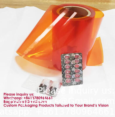 PVDC Film, Alu Alu Foil, PETG Shrink Film, PLA Film, Blister Foil, Composited Film, TPU Film, EVA Film, VINYL Leather, Protection Film, Pharmaceutical Packaging White Colorful PVC/PE Film Rolls