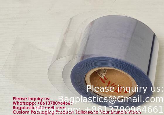 PVDC Film, Alu Alu Foil, PETG Shrink Film, PLA Film, Blister Foil, Composited Film, TPU Film, EVA Film, VINYL Leather, Protection Film, Pharmaceutical Packaging White Colorful PVC/PE Film Rolls